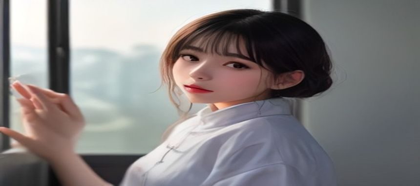美人图中的服饰细节对比图，从左至右依次展示汉代曲裾深衣、唐代广袖罗裙与清代旗袍形制，服饰纹样与发髻样式均有鲜明朝代特征