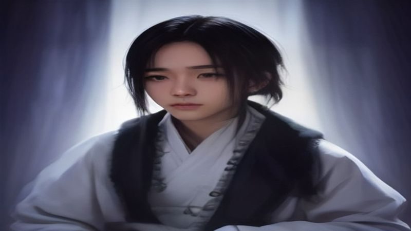 自媒体内容创作者在明亮工作室内使用美人图平台为文章选配高质量免费商用图片，屏幕上显示清晰的版权标注信息